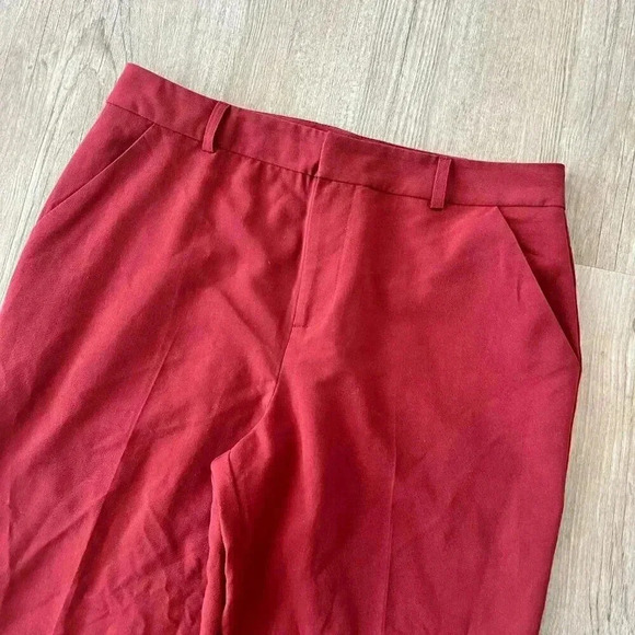 Womens Forever 21 Red Dress Pants - L - Picture 2 of 7